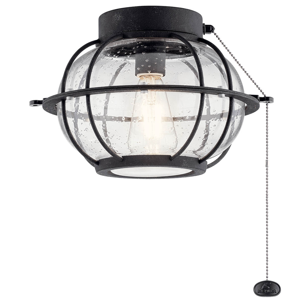 Product image for Kichler 380945DBK Bridge Point LED Outdoor Light Kit Distressed Black