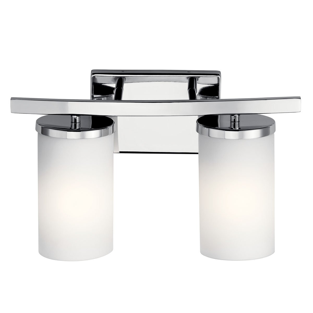 Crosby 2 Light Bath Light Chrome