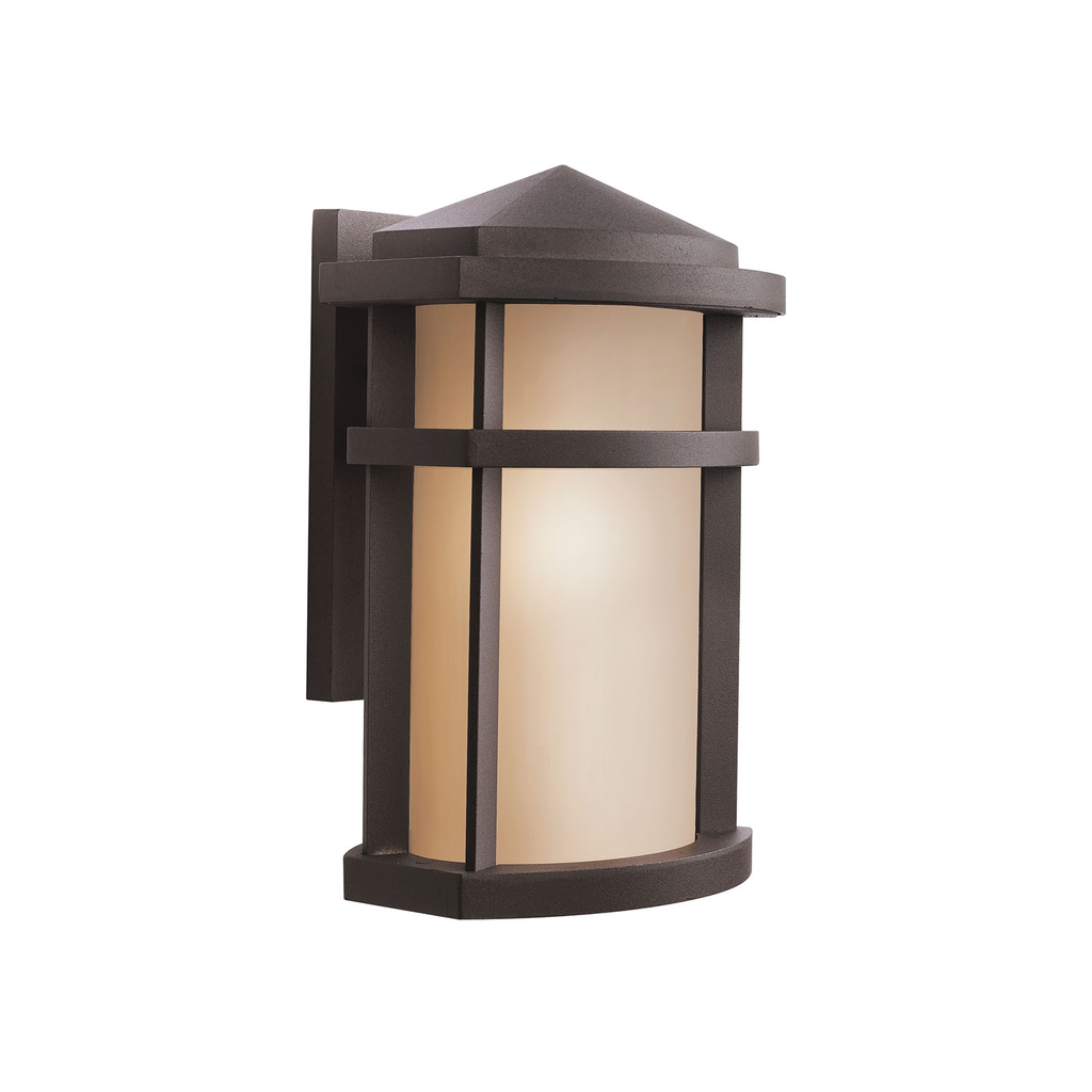 Product image for Kichler 9167AZ Lantana™ 1 Light Wall Light - Architectural Bronze