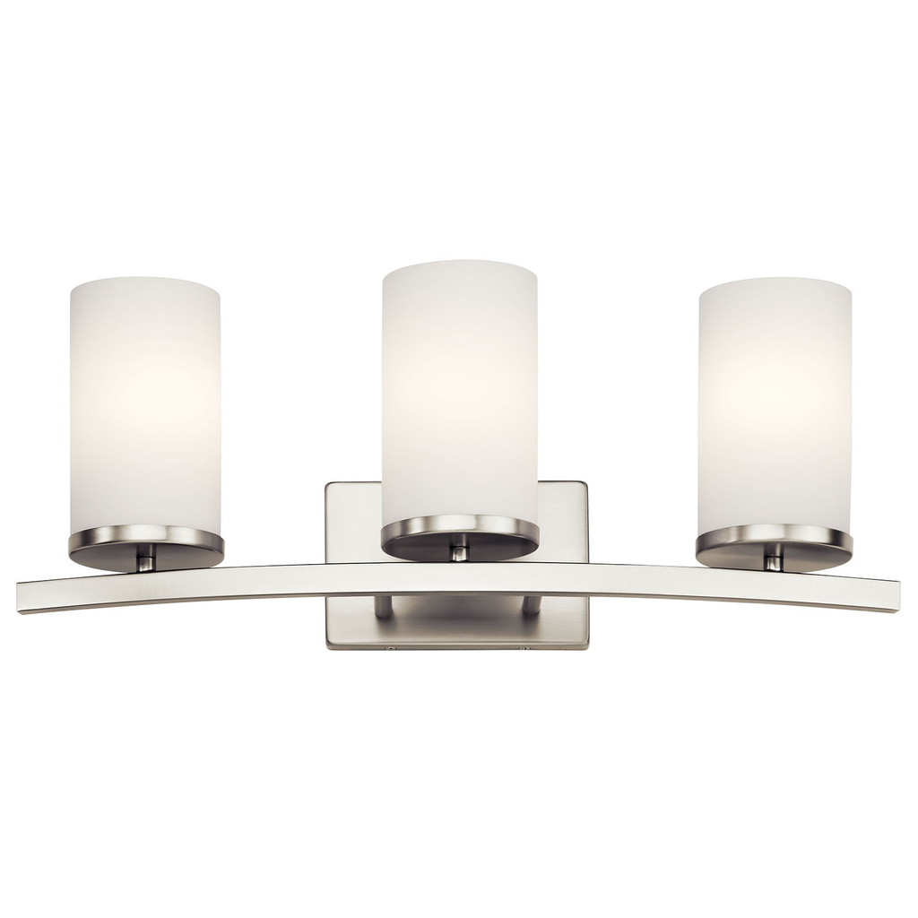 Crosby 23" Vanity Light Brushed Nickel