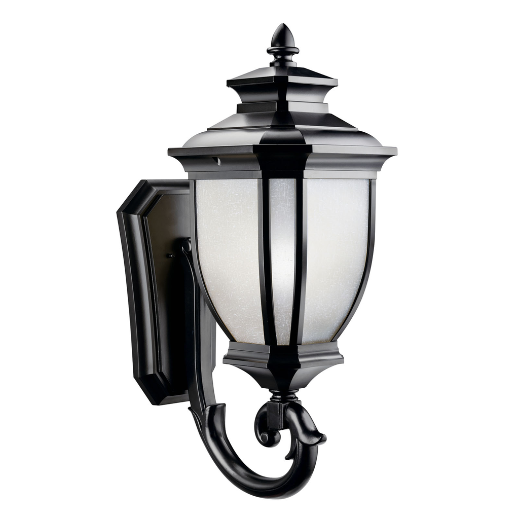 Product image for Kichler 9043BK Salisbury™ 29" 1 Light Wall Light Black