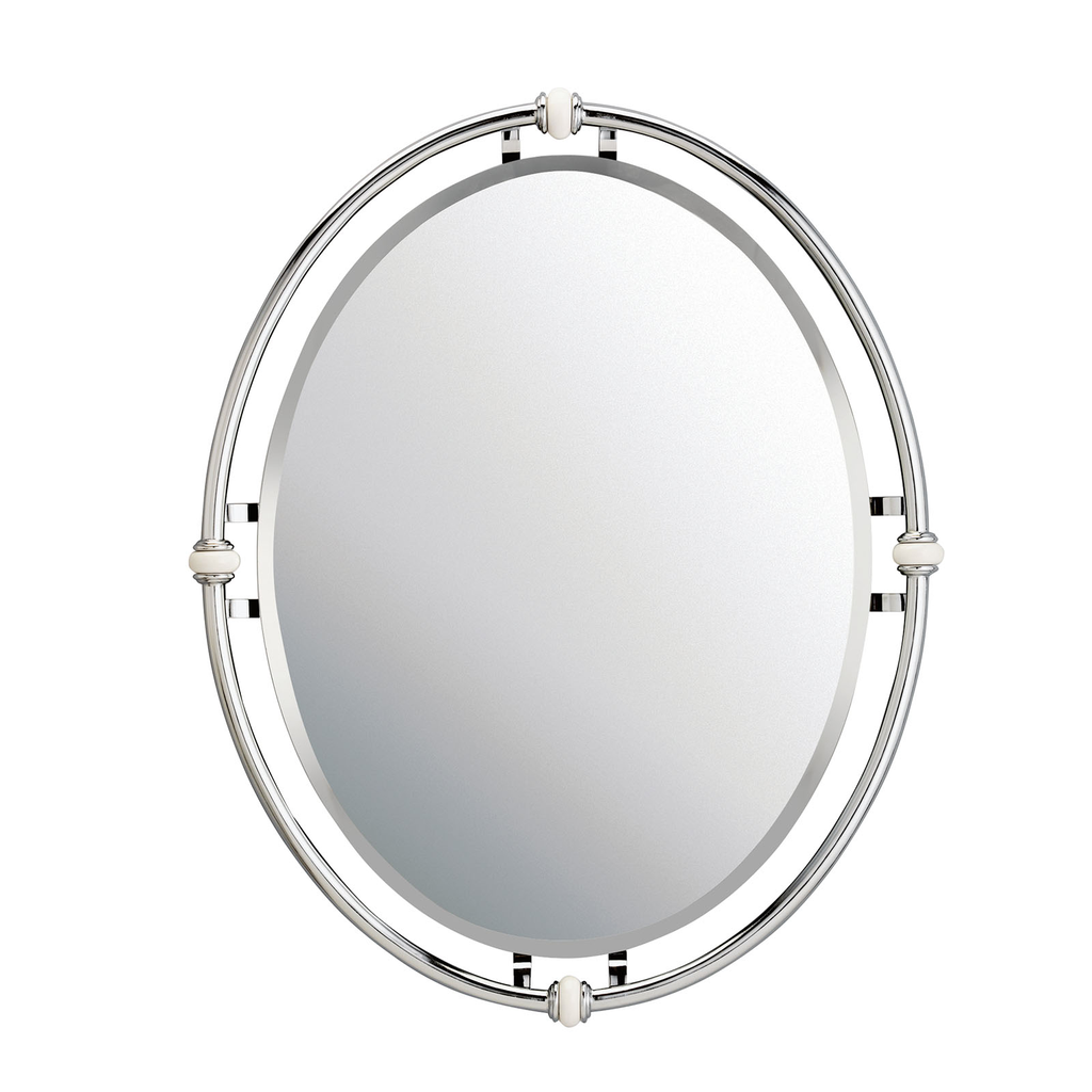 Product image for Kichler 41067CH Pocelona™ Vintage Mirror Chrome