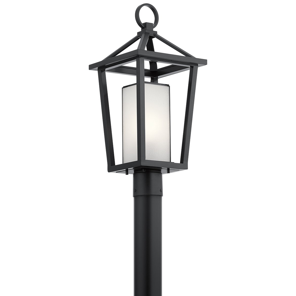 Product image for Kichler 49880BK Pai™21.75" 1 Light Post Light Black