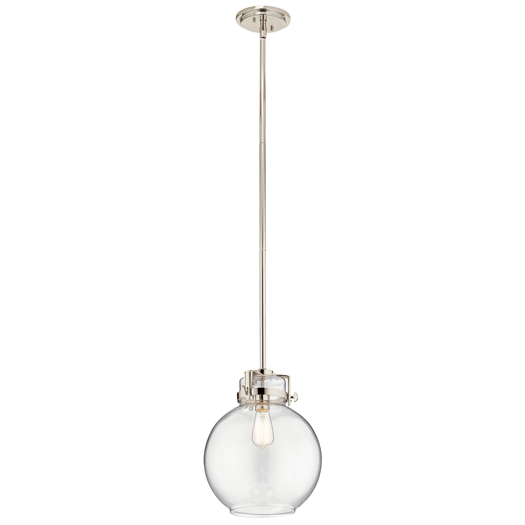Briar 12' 1 Light Pendant Polished Nickel