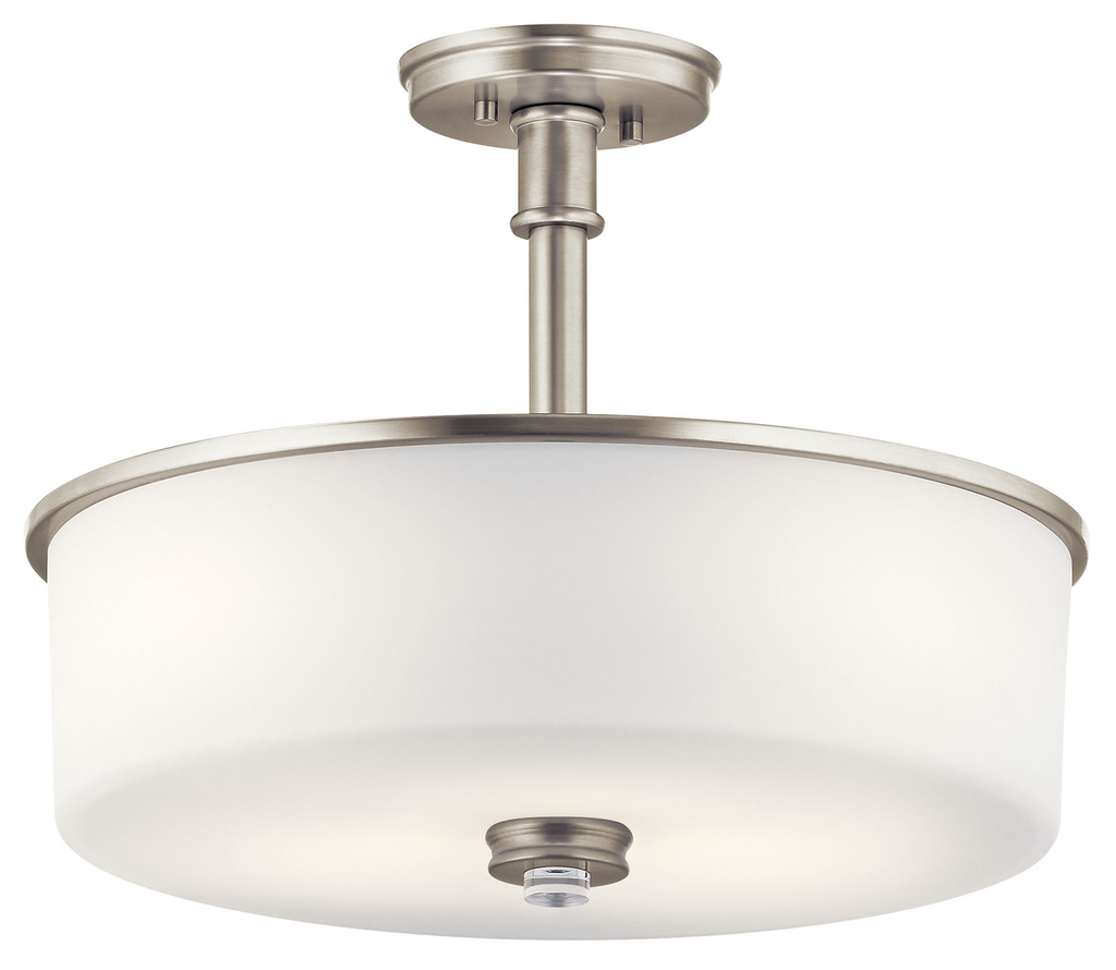 Joelson 17.75" Convertible Pendant Nickel