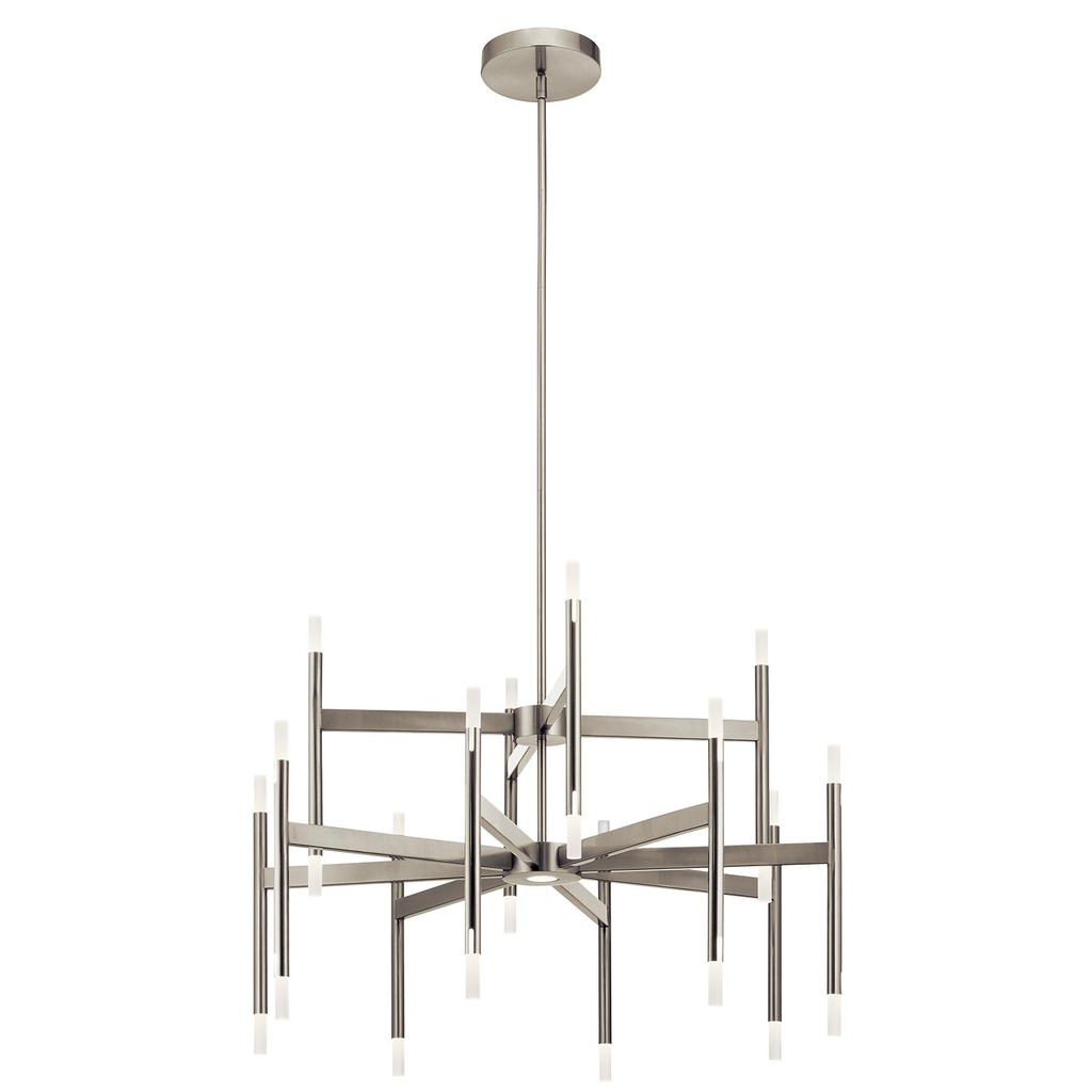Product image for Kichler 84177 Kizette Large Chandelier Polished Nickel