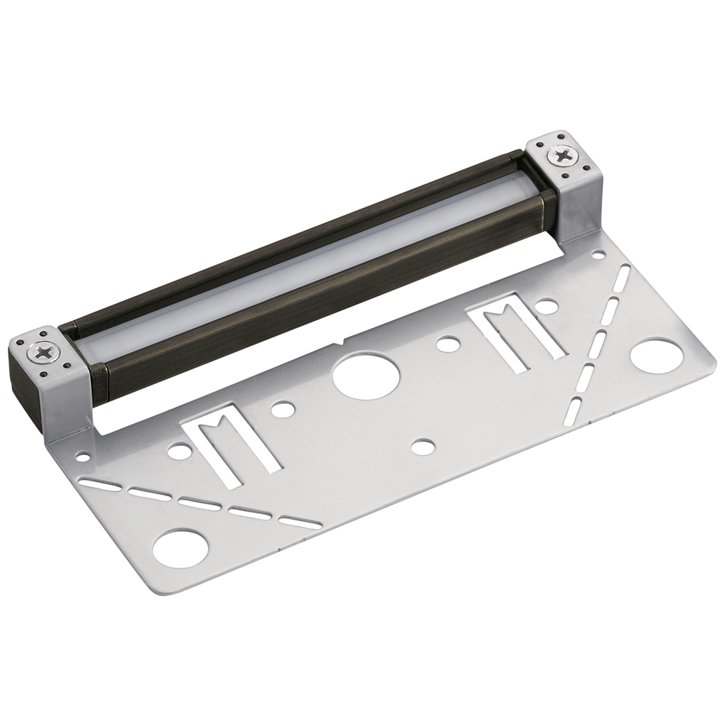 Product image for Kichler 16101CBR27 12V 2700K LED 6" Hardscape Centennial Brass