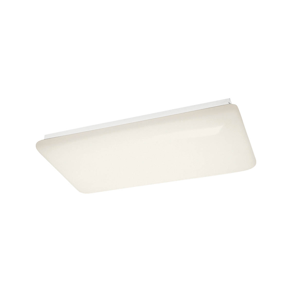 Product image for Kichler 10303WH 51" 4 Light Fluorescent Linear Ceiling Light White