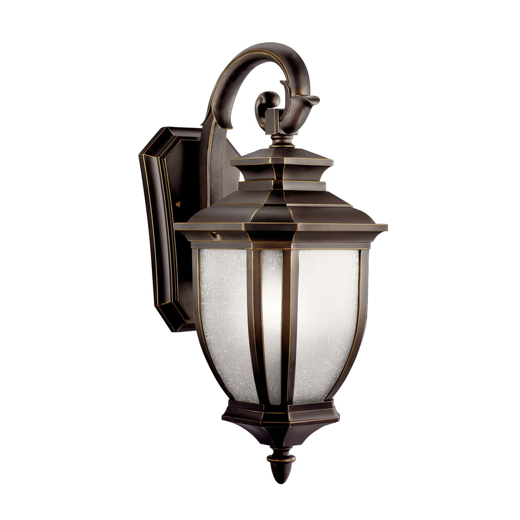 Product image for Kichler 9040RZ Salisbury™ 19.5" 1 Light Wall Rubbed Bronze™