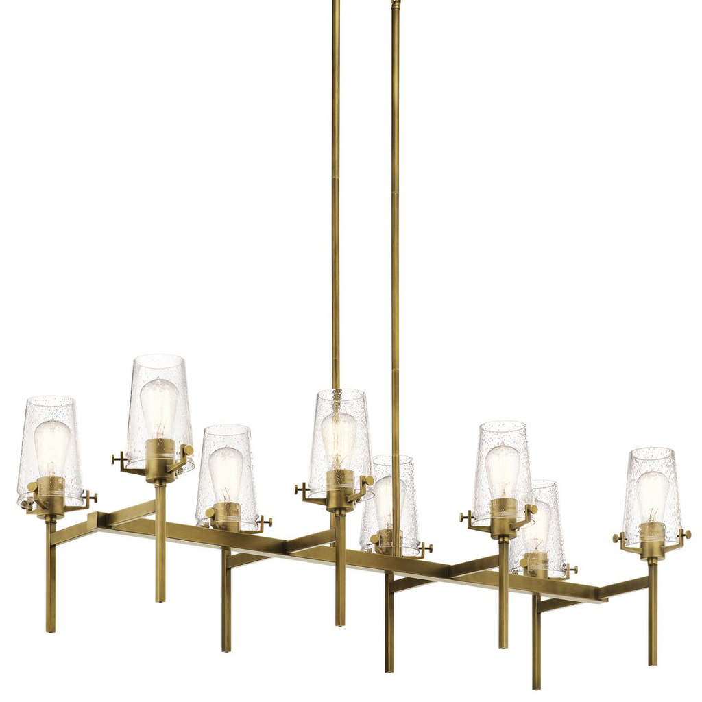 Product image for KICH 43696NBR Linear Chandelier 8Lt