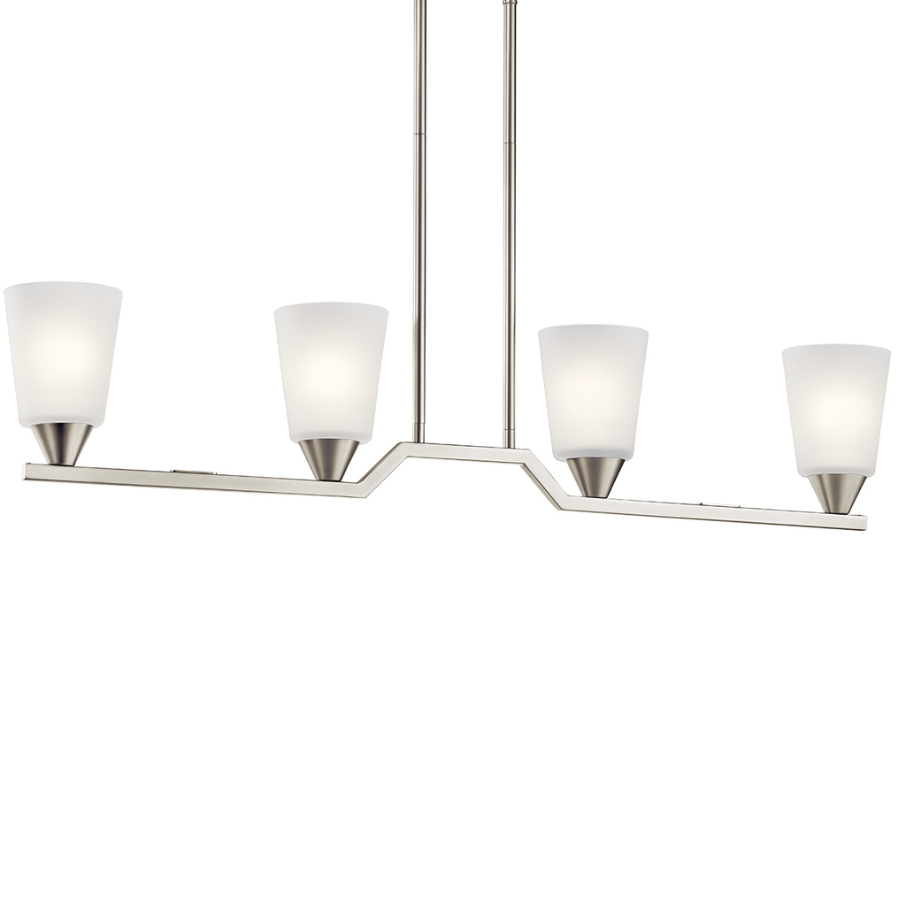 Product image for KICH 52233NI Linear Chandelier 4Lt