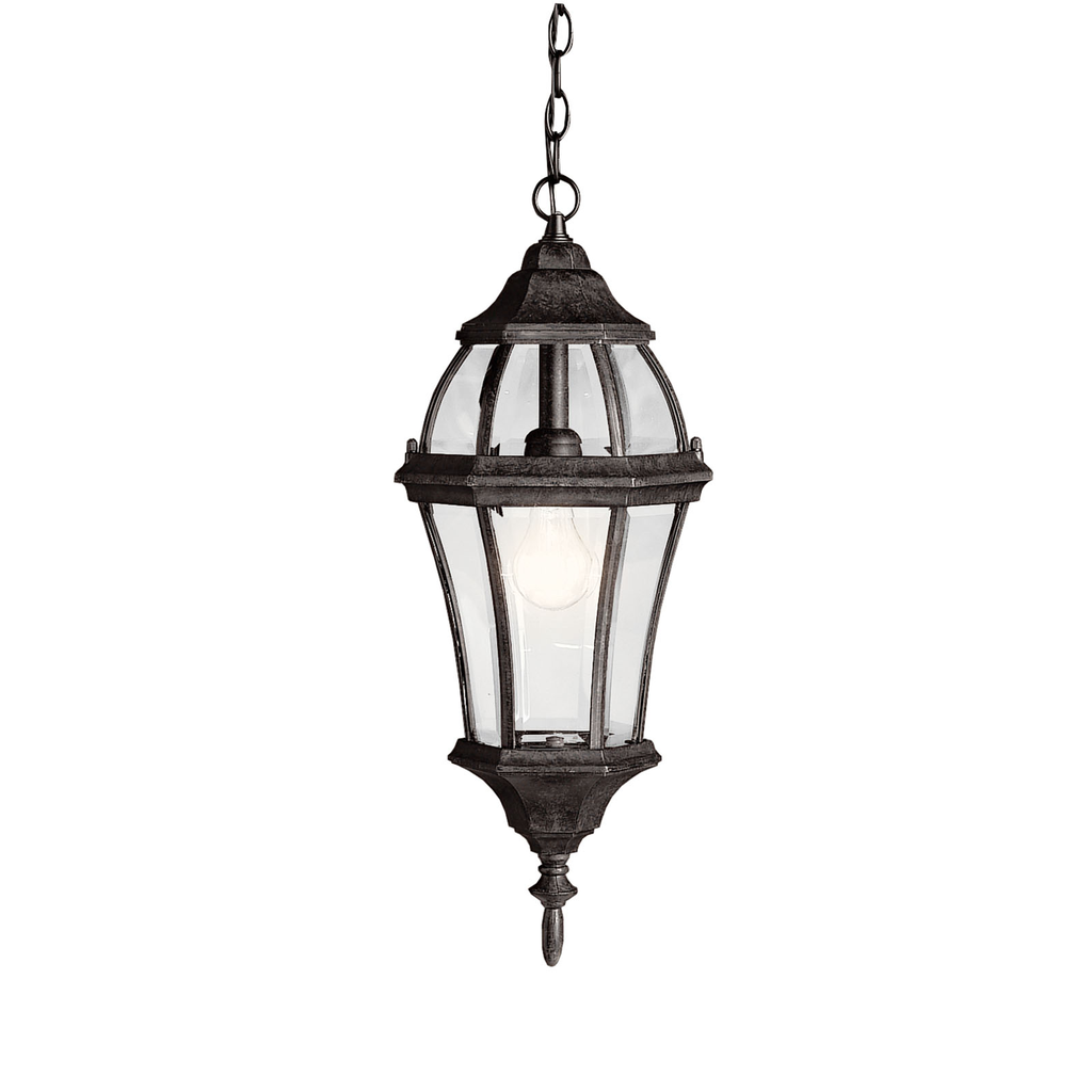 Product image for Kichler 9892TZ Townhouse™ 1 Light Pendant Tannery Bronze™