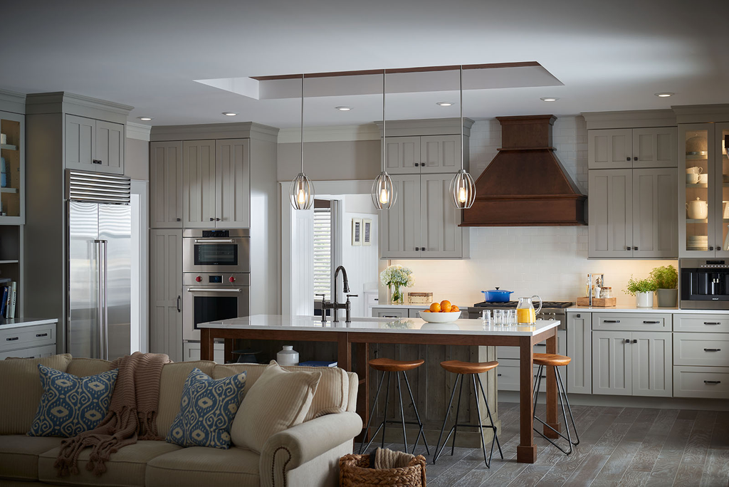 Tao 1 Light Pendant Brushed Nickel