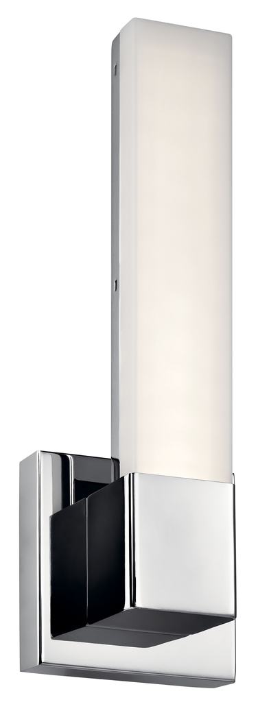 Product image for Kichler 83792 Neltev™ 14.5" LED Sconce with Down Light Chrome