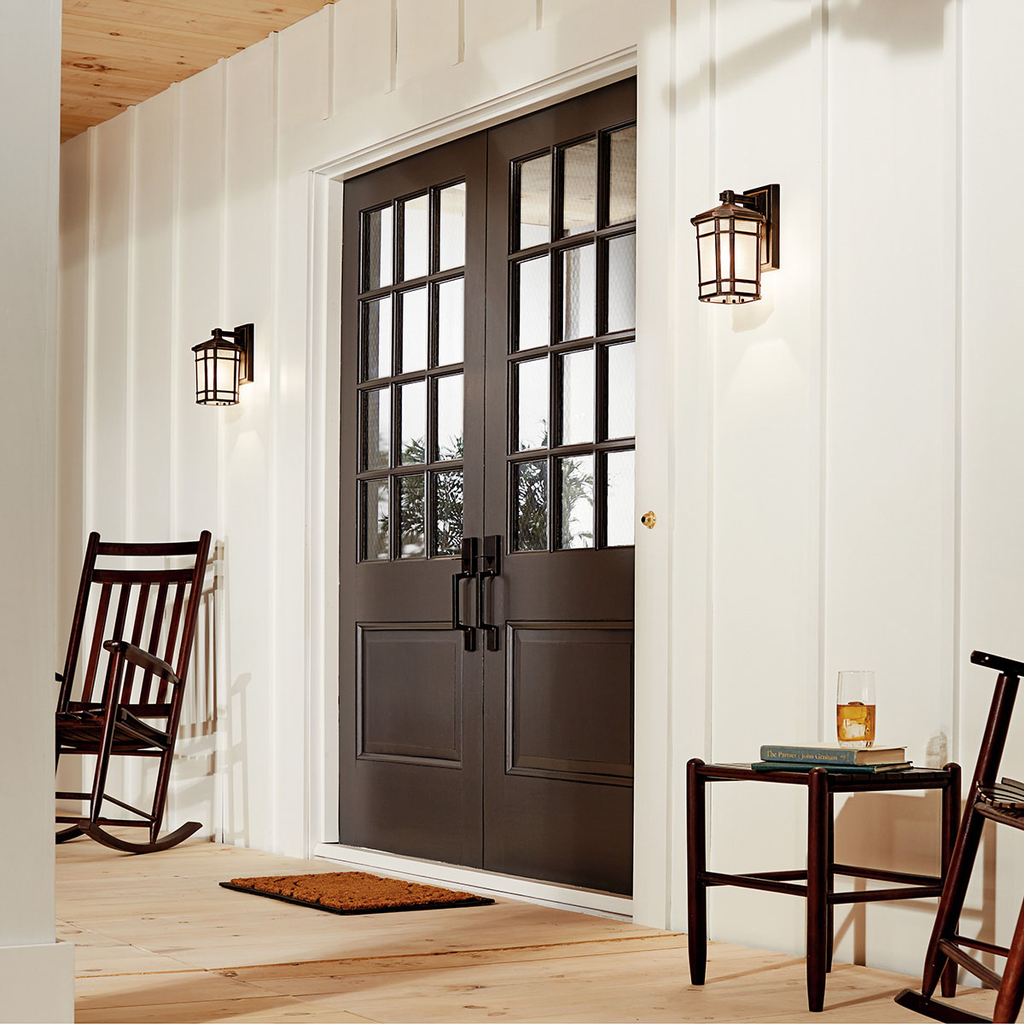 Product image for Kichler 9718PR Cameron™ 10.75" 1 Light Wall Light Prairie Rock