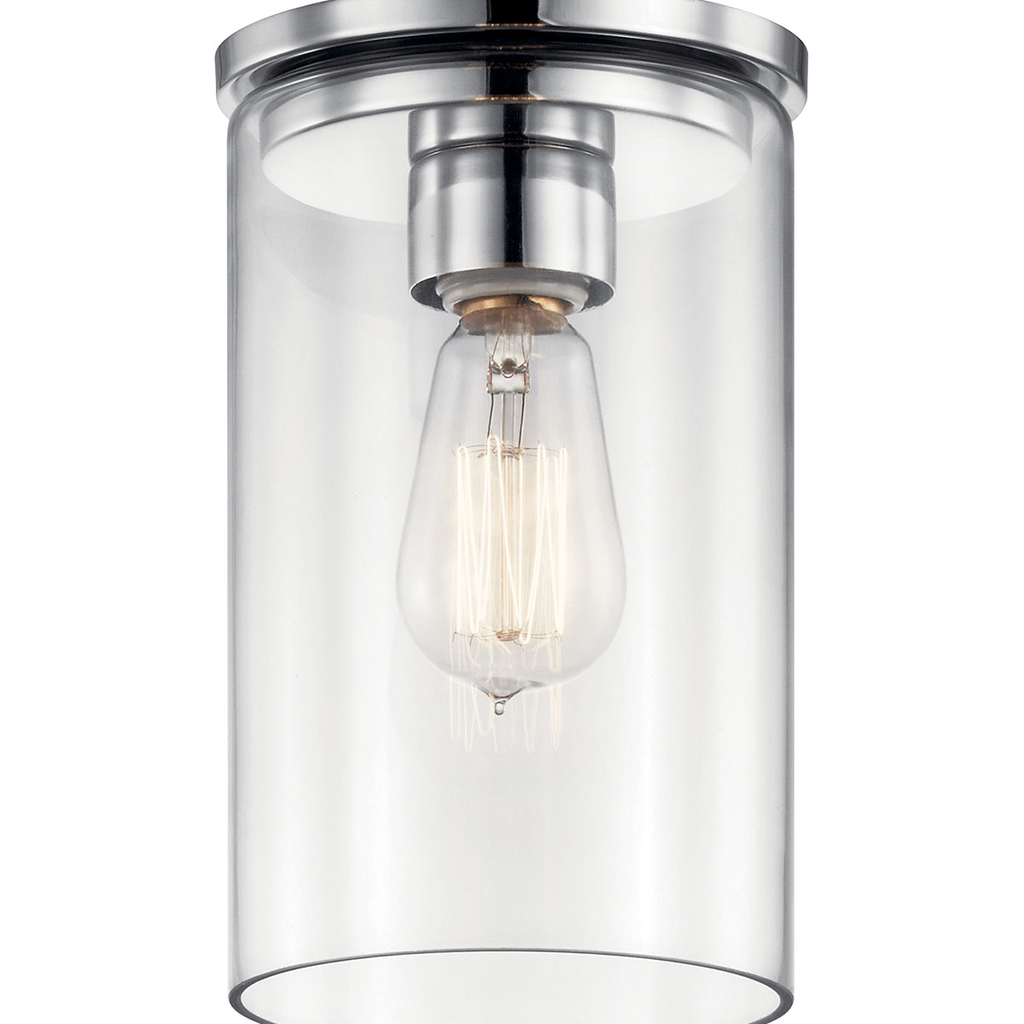 Crosby 10.75" 1 Light Mini Pendant Chrome