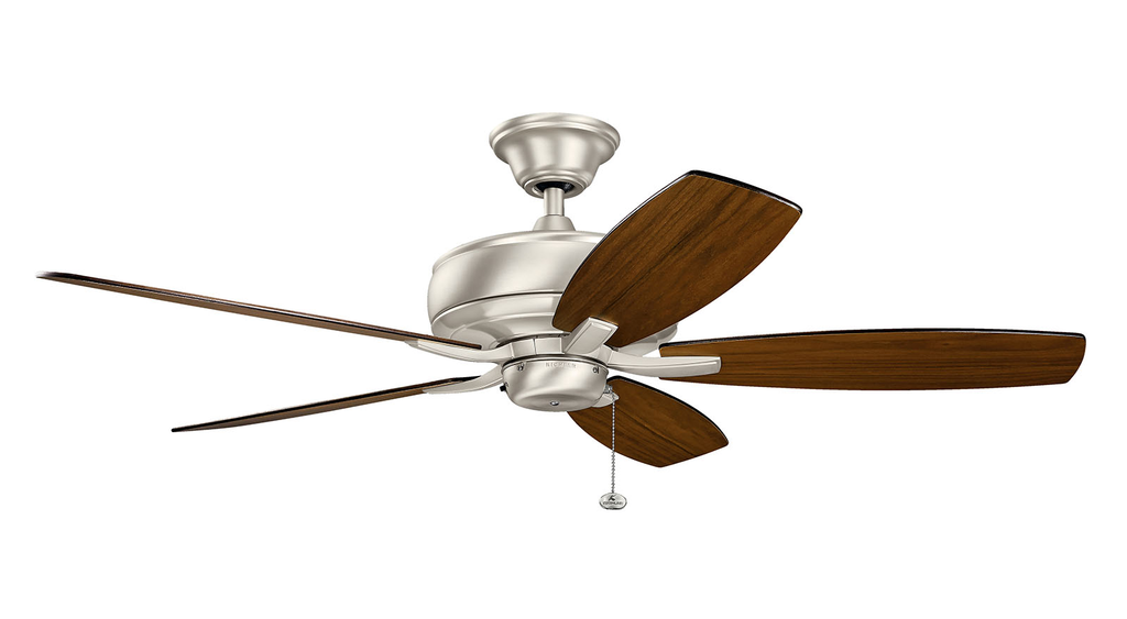 Product image for Kichler 330247NI Terra 52" Fan Brushed Nickel