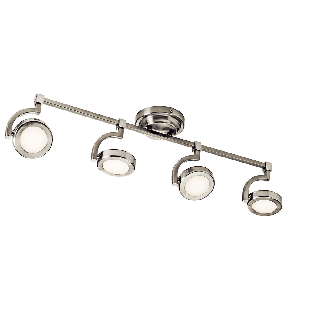 Product image for Kichler 83382 Andlos&trade; LED 4 Light Rail Brushed Nickel