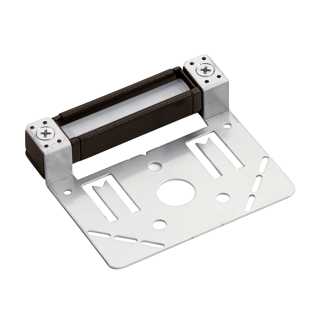 Product image for Kichler 16100AZT27 12V 2700K LED 3" Hardscape Textured Architectural Bronze