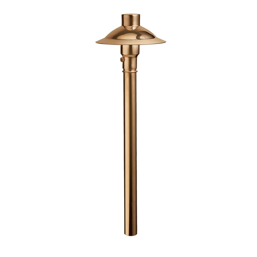 Product image for Kichler 15350CO Adjustable Copper 12V Path Light Copper