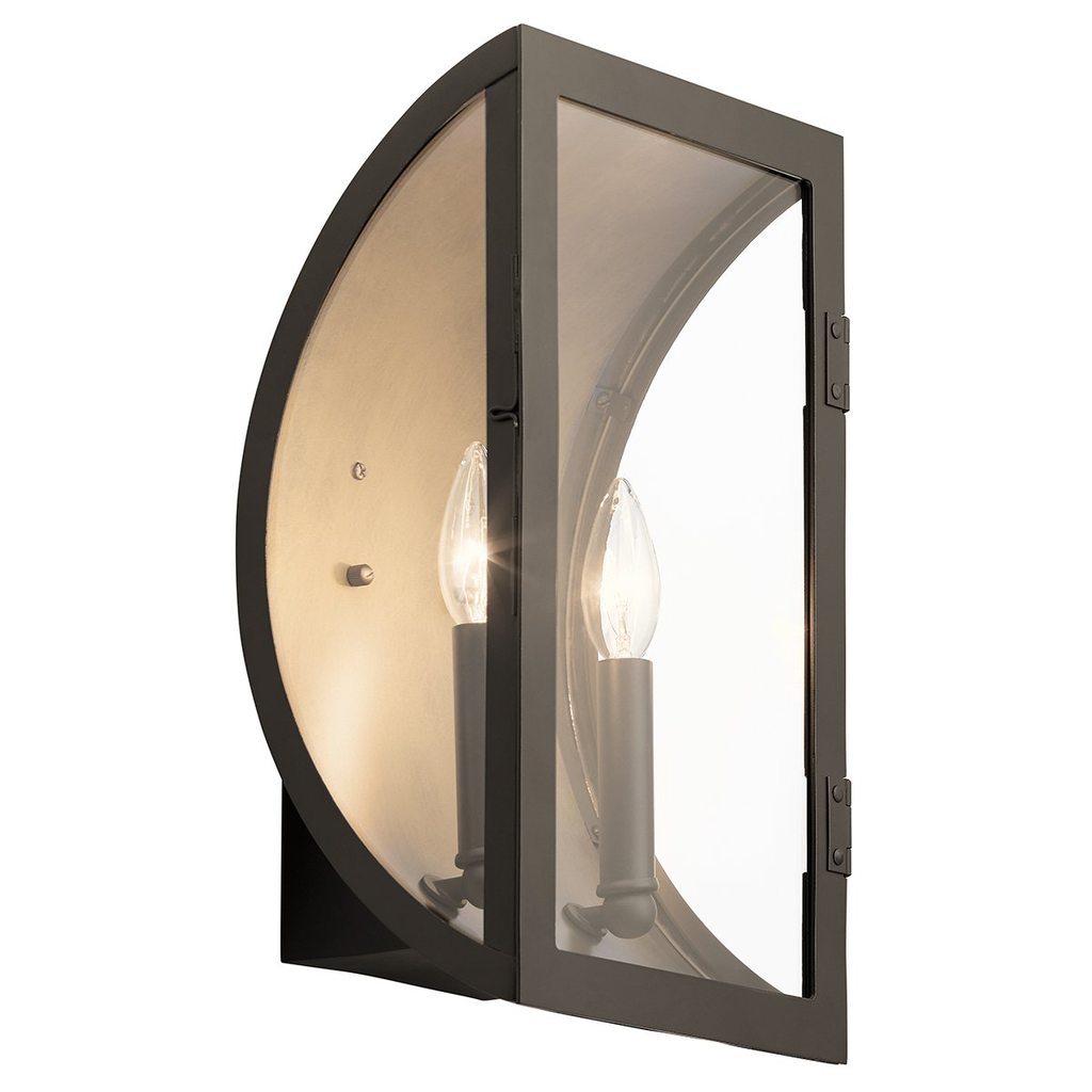 Kichler 49287OZ Narelle™ 15" 2 Light Wall Light Olde Bronze® Product image for Kichler 49287OZ Narelle™ 15" 2 Light Wall Light Olde Bronze®