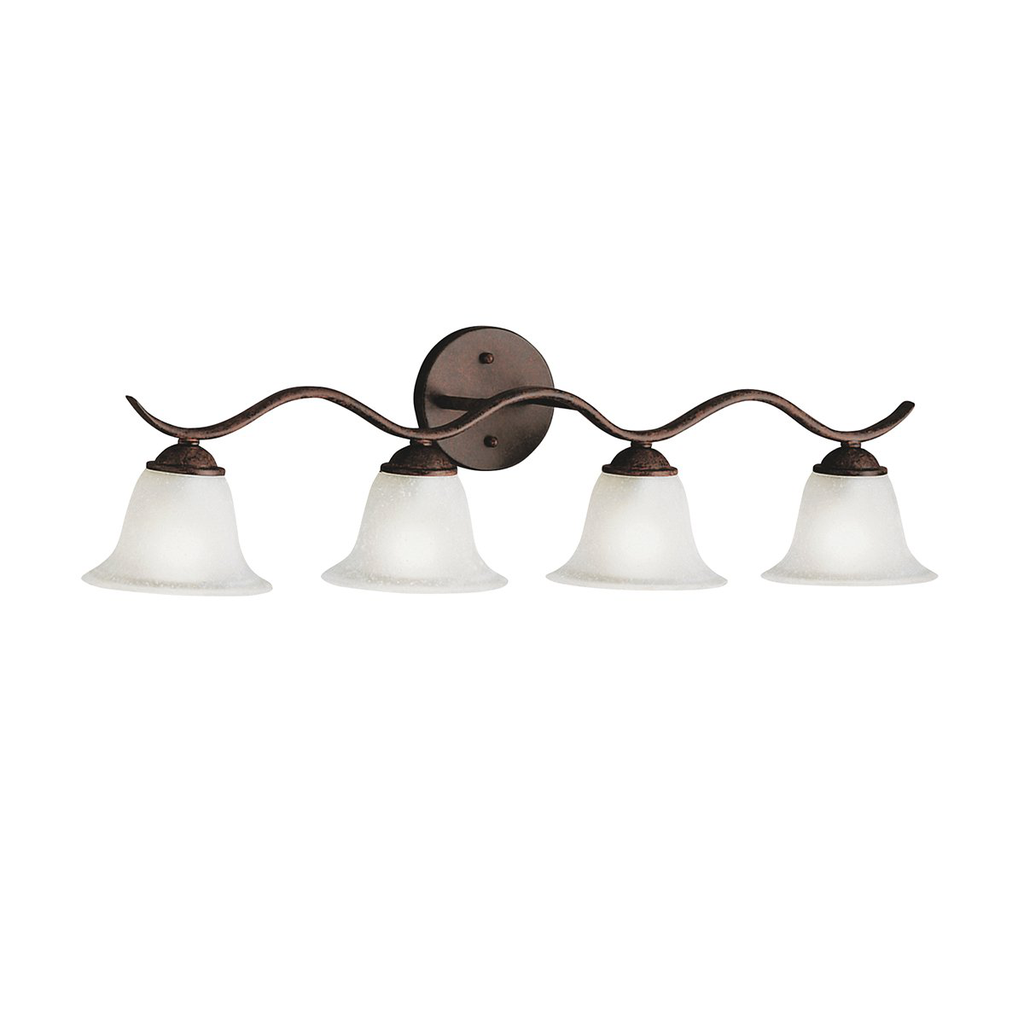 Product image for Kichler 6324TZ Dover™ 4 Light Vanity Light Tannery Bronze™