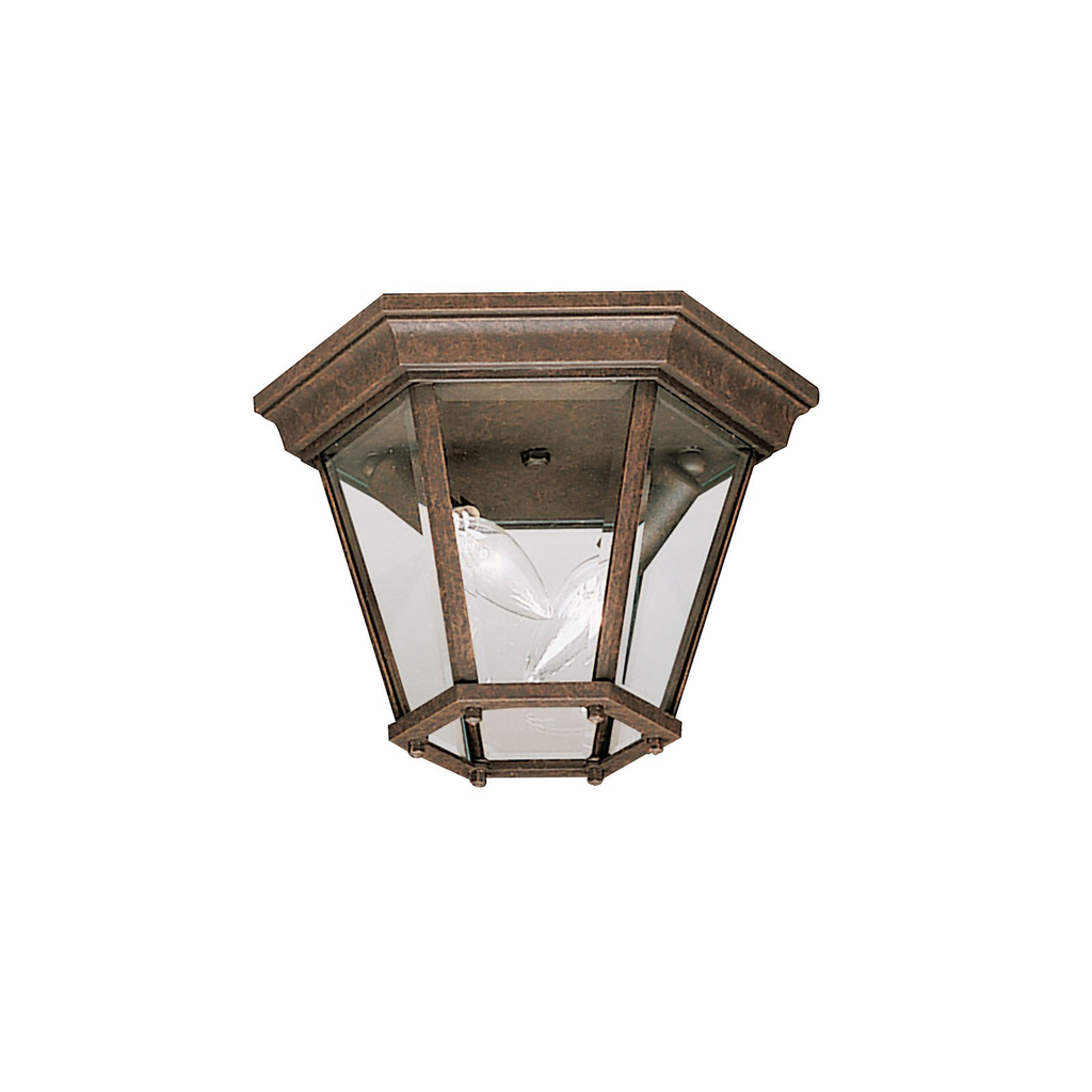 Product image for Kichler 9850TZ Madison 2 Light Flush Mount Tannery Bronze™