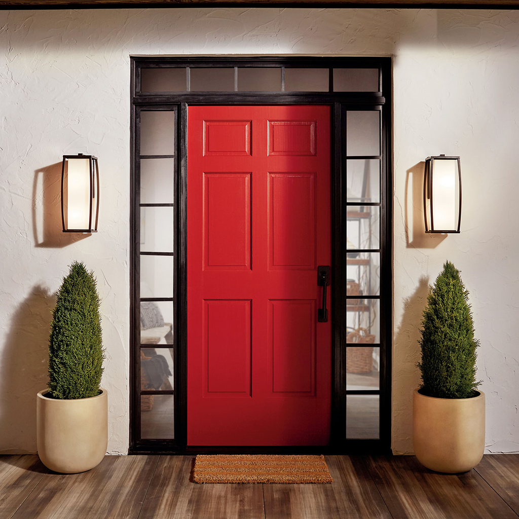 Product image for Kichler 49339AZ Bowen 2 Light Wall Light Architectural Bronze