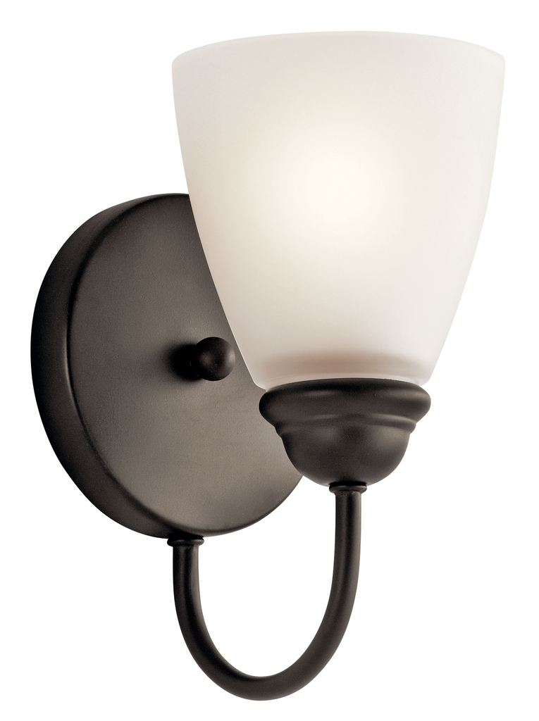 Product image for Kichler 45637OZ Jolie 1 Light Wall Sconce Olde Bronze®