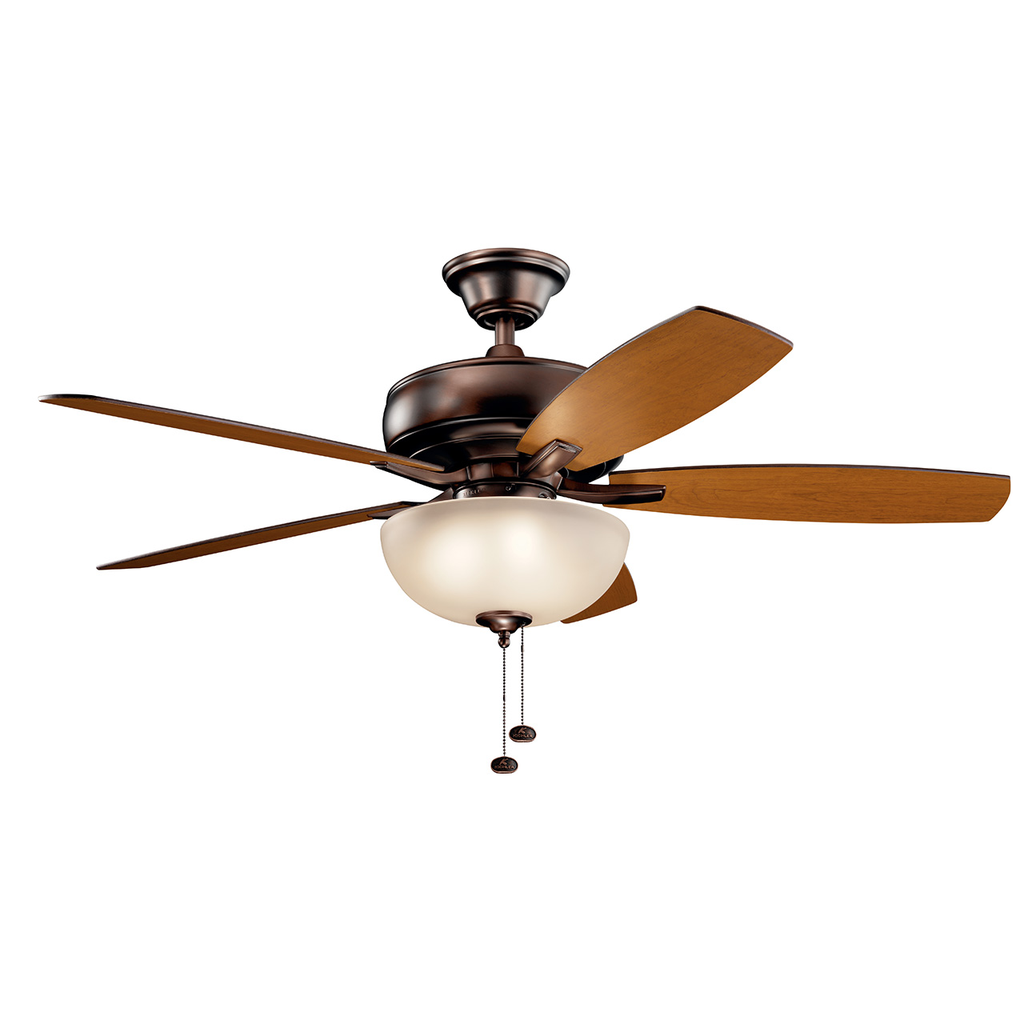 Product image for Kichler 330347OBB Terra Select LED 2700K 52" Fan Oil Brushed Bronze