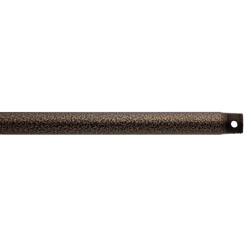 Product image for Kichler 360006WCP Dual Threaded 72" Downrod Weathered Copper