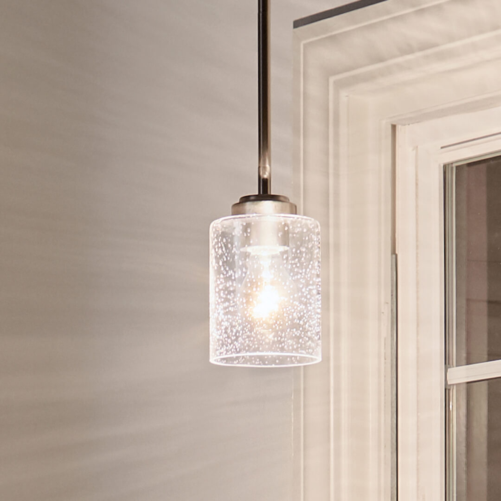 Winslow 7" 1 Light Mini Pendant in Nickel