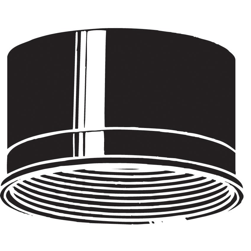 Product image for Kichler 9544BK 4.5" Accessory Baffle Black Finish