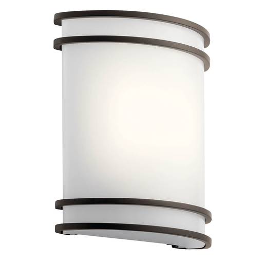 Product image for Kichler 11319OZLED 1 Light LED Wall Sconce Olde Bronze®
