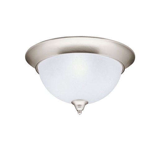 Product image for Kichler 8065NI Dover™ 16" 3 Light Flush Mount Brushed Nickel