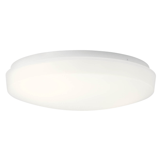 Product image for Kichler 10767WHLED Ceiling Space 14" LED Flush Mount White