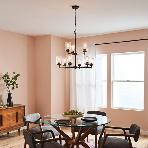 Product image for Kichler 44031OZ Winslow™ 9 Light Chandelier Olde Bronze®