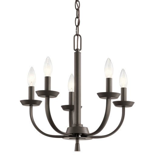 Product image for KICH 52385OZ Chandelier 5Lt Olde Br