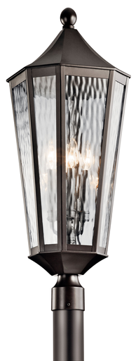 Product image for Kichler 49516OZ Rochdale™ 4 Light Post Light Olde Bronze®