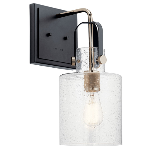 Product image for Kichler 52036PN Kitner™ 16.5" 1 Light Wall Sconce Polished Nickel