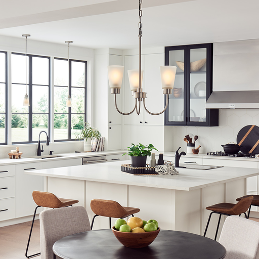 Product image for Kichler 52442NI Erma 18" Chandelier Brushed Nickel