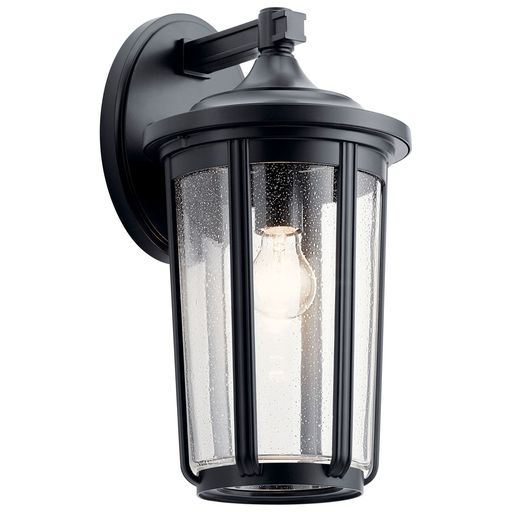 Product image for Kichler 49894BK Fairfield 17.25" 1 Light Wall Light Black