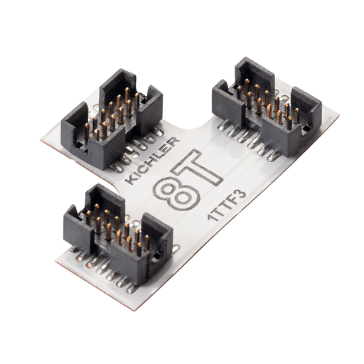 Product image for Kichler 8T1TTF3WH 8T Flexible 3 way Tape to Tape Connector