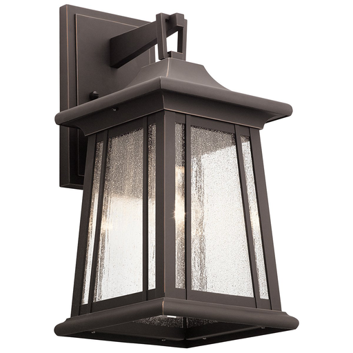 Product image for Kichler 49909RZ Taden™ 16.5" 1 Light Wall Light Rubbed Bronze™
