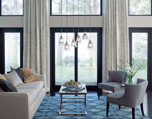 Product image for Kichler 43628NI Evie 6 Light Chandelier Brushed Nickel