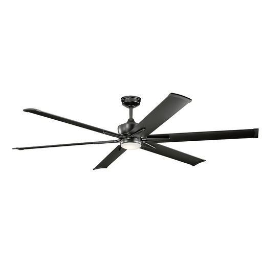 Product image for Kichler 300301SBK Szeplo™ II LED 80" Fan Satin Black