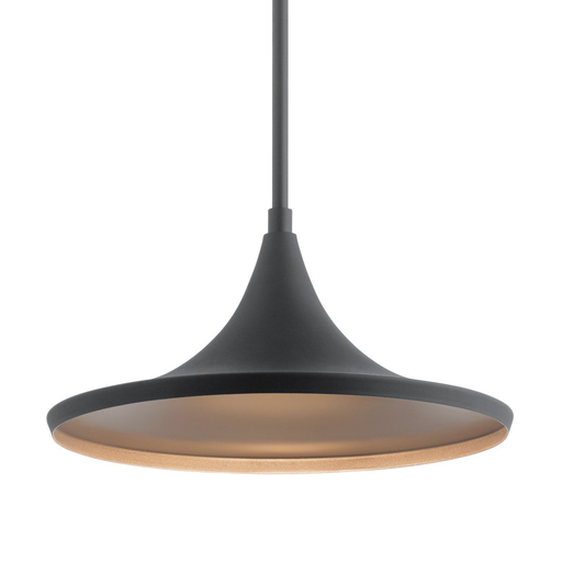 Product image for Kichler 59031BKTLED Elias LED 3000K 14" Pendant Textured Black