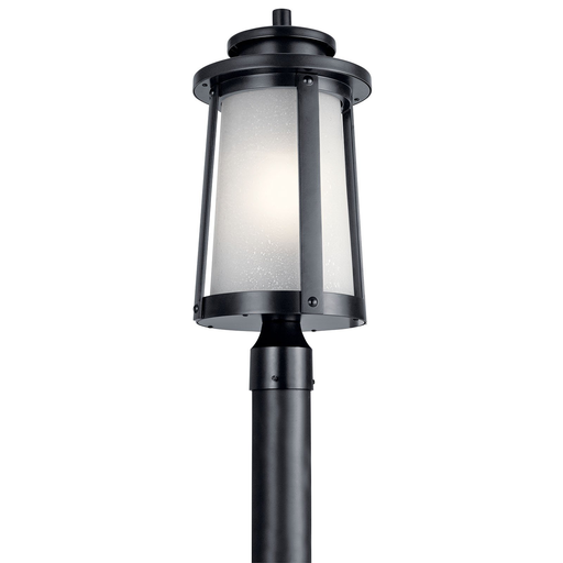 Product image for Kichler 49920BK Harbor Bay 1 Light Post Light Black