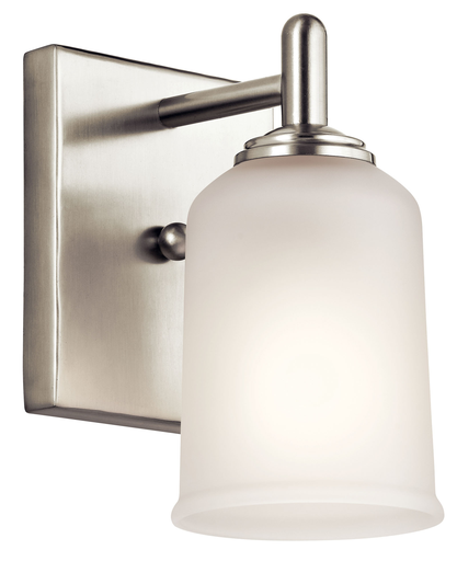 Product image for Kichler 45572NI Shailene™ 1 Light Wall Sconce Brushed Nickel