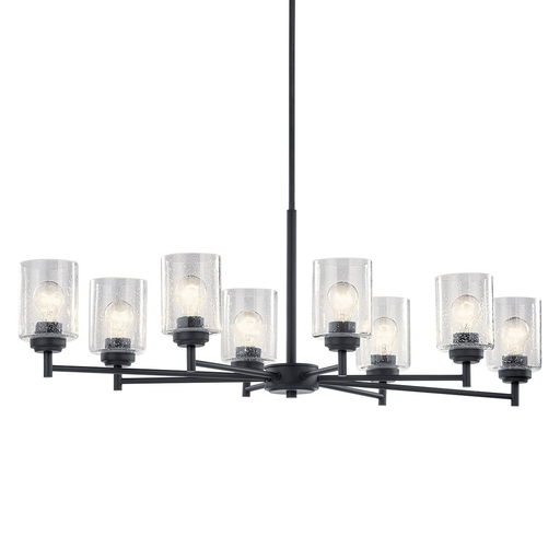 Winslow™ 8 Light Chandelier Black